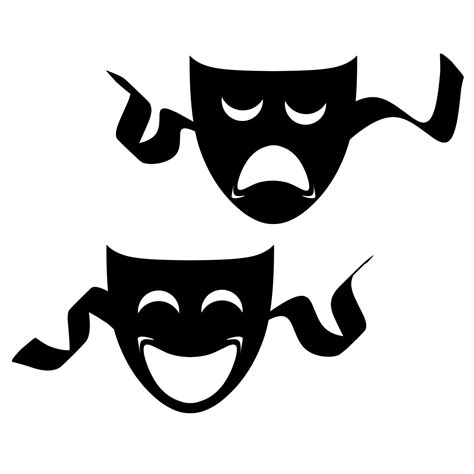 Theater Play Clipart Black