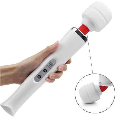 Upgraded Personal Cordless Wand Massager With 10 Powerful Magic Vibrations Handheld Electric