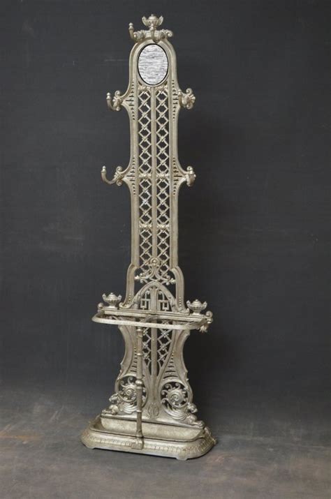 Excellent Victorian Cast Iron Hall Stand Antiques Atlas