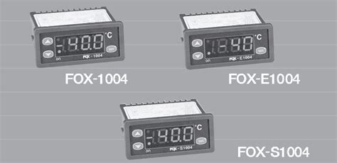 Conotec Fox 1004 Digital Temperature Controller User Manual