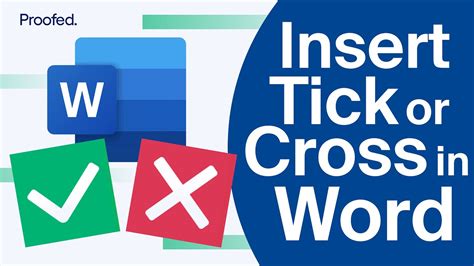 Insert A Check Or Cross In MS Word For Mac YouTube