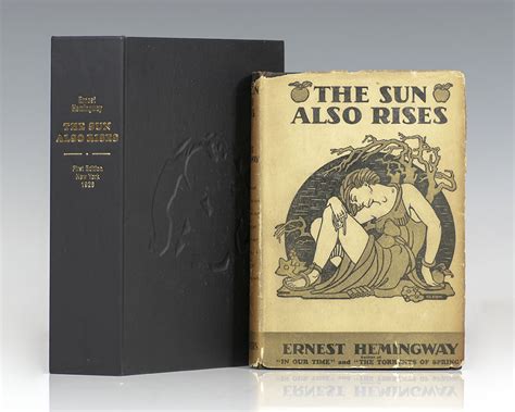 The Sun Also Rises Ernest Hemingway First Edition Rare Book Original Cloth