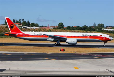 D2 TEJ TAAG Linhas Aereas De Angola Airlines Boeing 777 3M2ER Photo