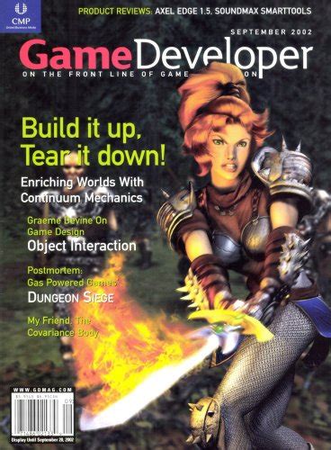 Game Developer Issue 082 (September 2002) - Game Developer - Retromags ...