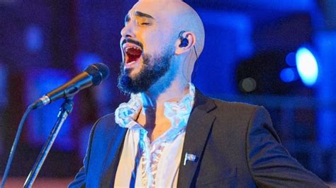 Abel Pintos Cantar El Himno Nacional En La Final De La Copa Am Rica