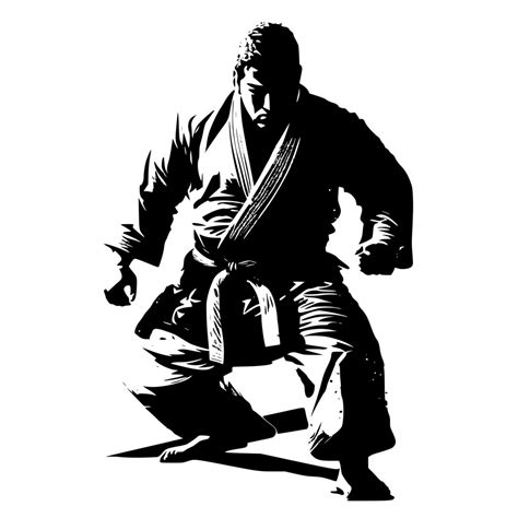 Judo Stance SVG Image: Instant Download for Cricut, Silhouette, Laser