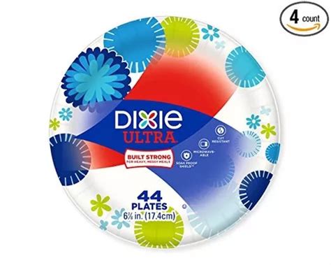 Dixie Placas Ultra Papel Pulgadas Platos De Cont Env O Gratis