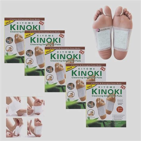 Kinoki Fita Almofada Adesivo Detox Para Os P S Kit Pares Submarino