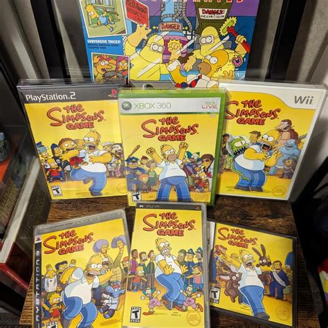 Finished The Simpsons Game Collection Rthesimpsons