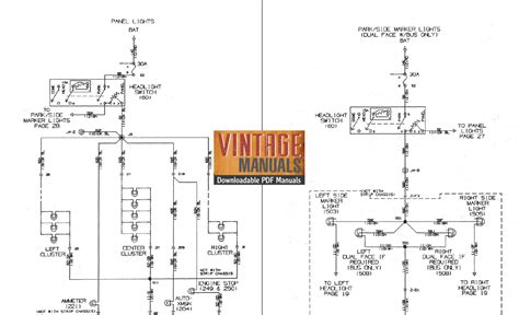 International 1000 2000 3000 4000 7000 8000 Truck Wiring Diagram