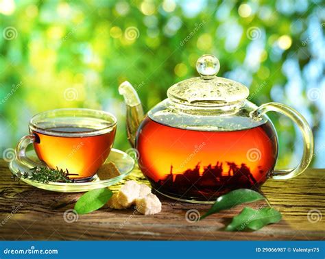 Cup Of Tea And Teapot Royalty Free Stock Photography Image 29066987