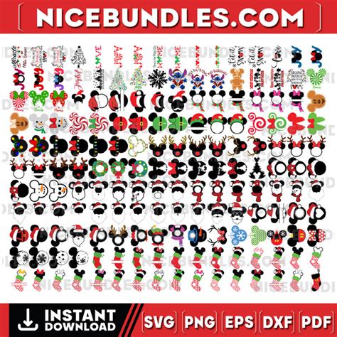 180 Christmas Bundle svg, Cricut, Cut Files, Clipart, Png, S - Inspire Uplift