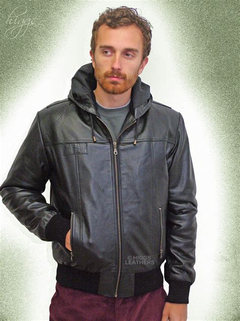 Leather Bomber Jackets for men | Higgs Leathers Essex