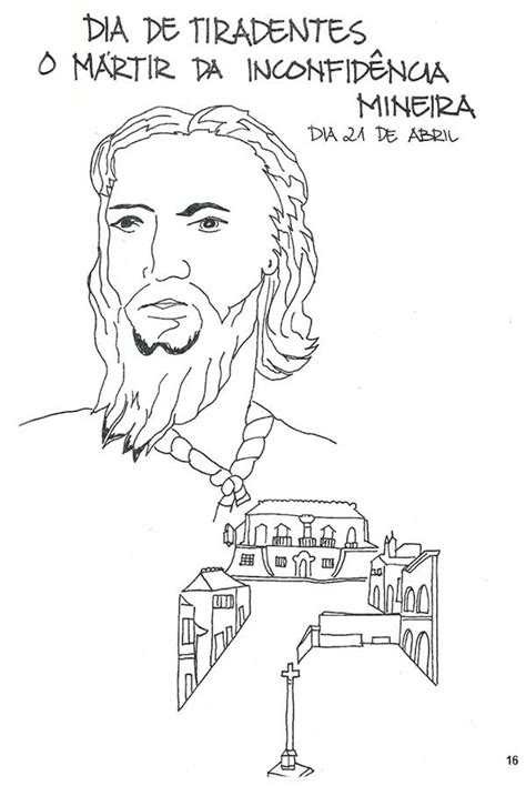 Imagem De Tiradentes Desenho - 55+ Desenhos Educativos de Tiradentes para Colorir