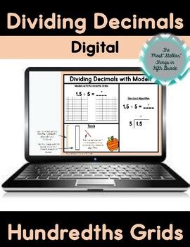 Dividing Decimal With Models Digital Review By The Most Stellar Things