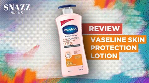 Vaseline Healthy Bright Sun Pollution Protection Body Lotion Review