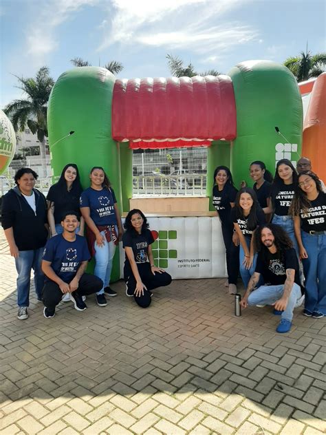 Ifes Campus Guarapari Estudantes Da Licenciatura Em Ci Ncias Da