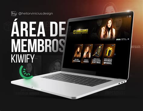 Área de Membros Kiwify Fornecedores Secret Brasil Behance