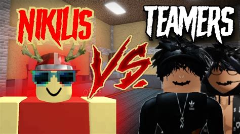 Nikilis Abducts Teamers Out Of Roblox Mm2 Youtube