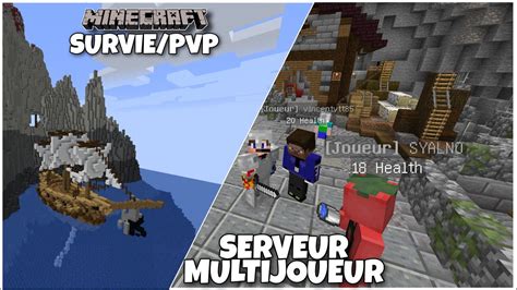 J OUVRE MON SERVEUR MINECRAFT Serveur Minecraft Survie PvP Faction