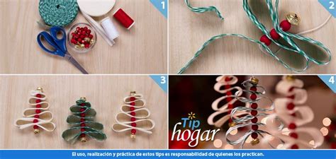 Walmart M Xico Haz Arbolitos De Navidad Con Listones Y Cuentas De