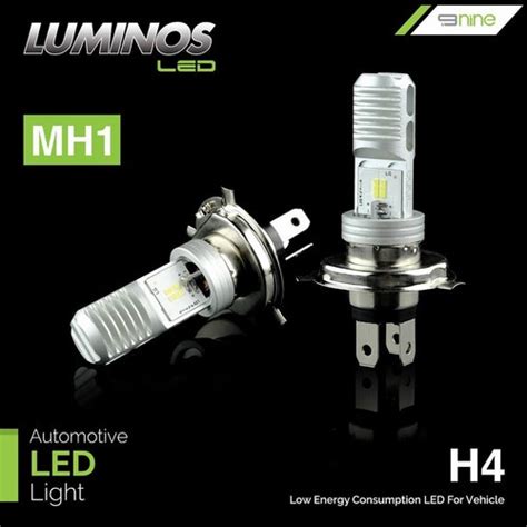 Jual Lampu Utama Led Motor 9 NINE LUMINOS Original H4 HS1 AC DC LED CSP