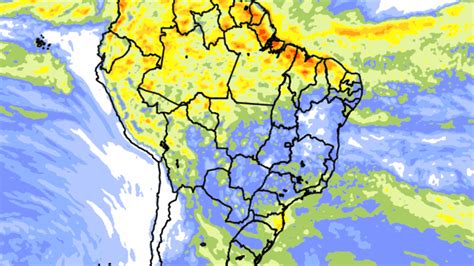 Tend Ncia De Chuva Para Dez Dias Em Todo O Brasil Metsul Meteorologia