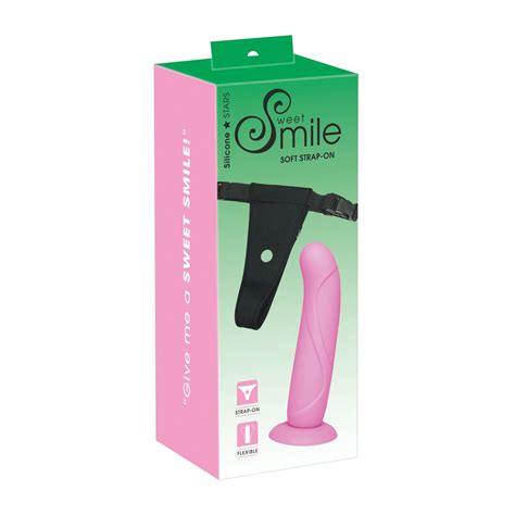 Sweet Smile Strapon Silikone Dildo K B Sexleget J Til Par