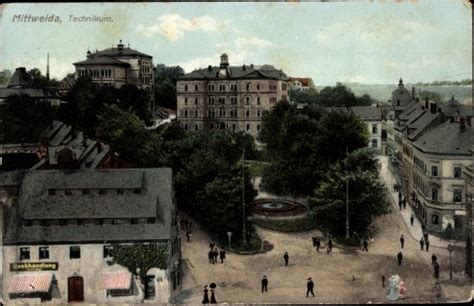 Ansichtskarte Postkarte Mittweida In Sachsen Technikum Akpool De