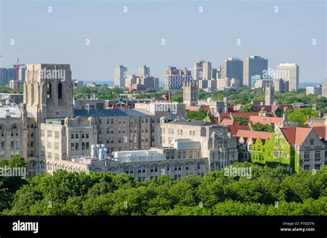 Aerial view of the University of Chicago campus Stock Photo - Alamy