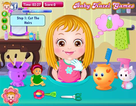 Baby Hazel Hair Care - Play Online on Flash Museum 🕹️