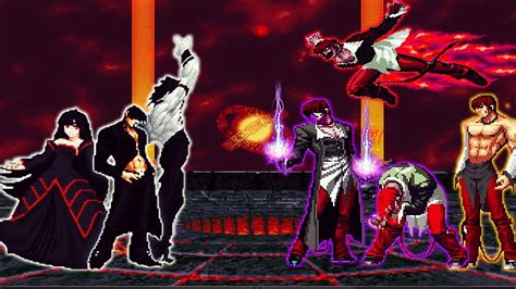 Orochi Iori Black Flame Remake Vs Iori Yagami Team Genisys Mugen War