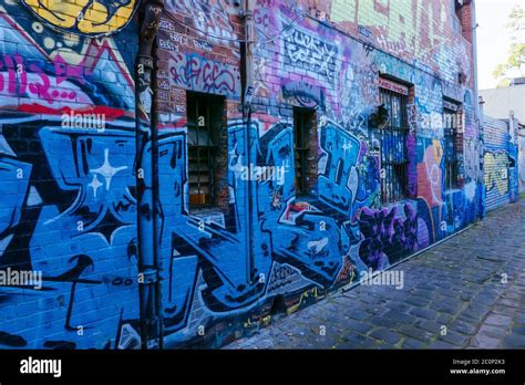 Street Art in Fitzroy Melbourne Australia Stock Photo - Alamy