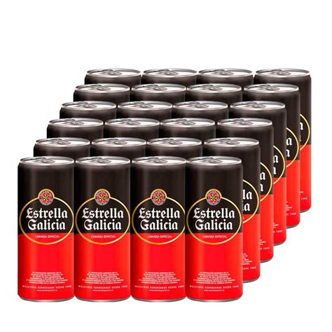 Cerveza Estrella Galicia En Lata Cl Pack Uds Compra Online