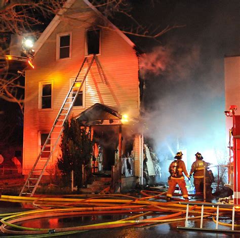 Trapped 3rd Floor Residents Use Wood Plank To Escape Barnard Street