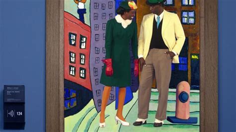 Street Life Harlem William H Johnson S A Mus E Vous A Mus E