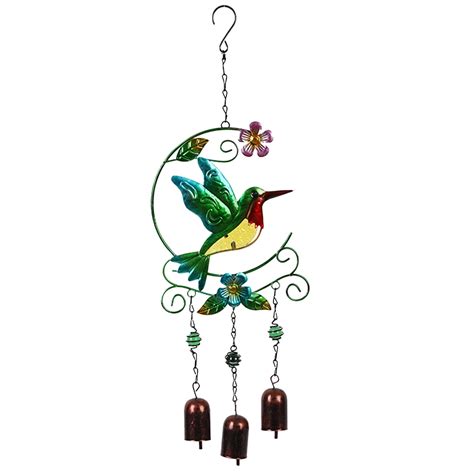 Meuva Retro Metal Animal Wind Chime Ornaments Creative Balcony