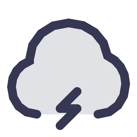 Cloud Lightning Vector Svg Icon Svg Repo