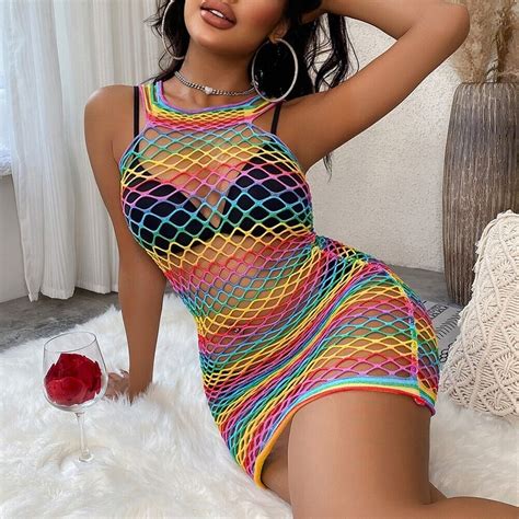 Robe Courte Sexy Sans Manches En Maille Pour Femmes Lingerie Bodycon