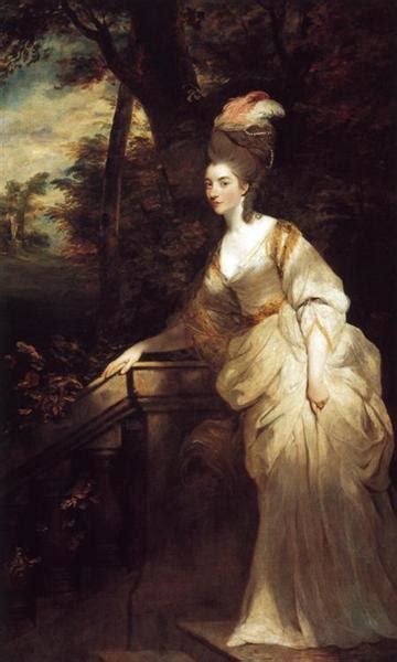 Portrait Of Georgiana Duchess Of Devonshire 1775 1776 Joshua Reynolds