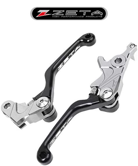 Zeta Pivot Brake Clutch Lever Set BLACK CRF300 Rally New