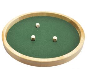 Piste D S En Bois Ronde De Cm Pour Jeux De D S Achat Pas Cher Sur