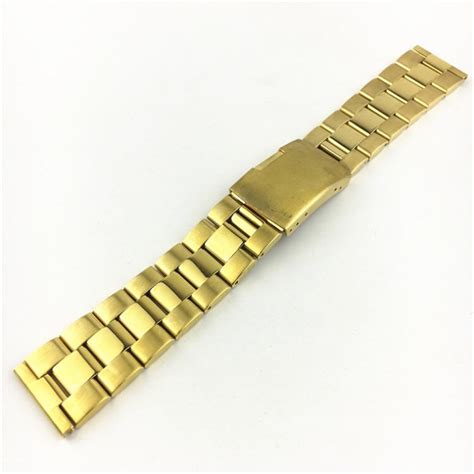Часовые стальные браслеты SmartWatch для Xiaomi Amazfit GTS 20 мм Gold ...