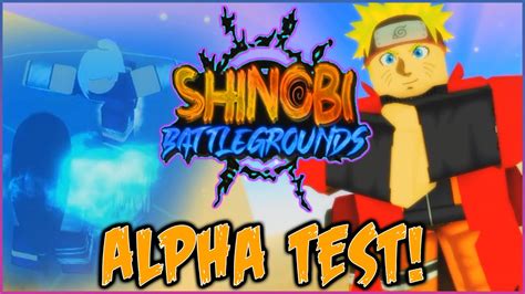 TESTING NEW NARUTO GAME SHINOBI BATTLEGROUNDS ROBLOX YouTube