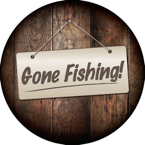 Printable Gone Fishing Sign