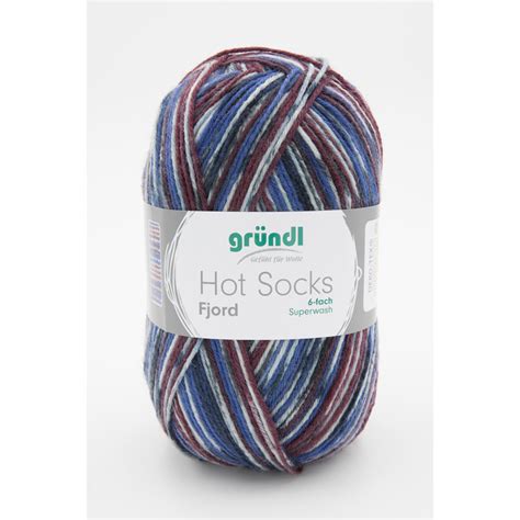 Gründl Hot Socks Fjord 4 säikeinen 100g Lankatalo Tapion kauppa