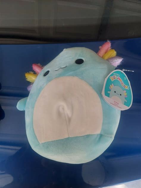 Brand New 8 Irina The Blue Axolotl Squishmallow Pillow Plush New With