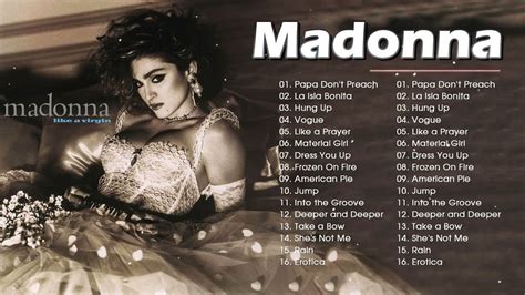 Madonna Hours Non Stop The Best Of Madonna Songs Ever Madonna