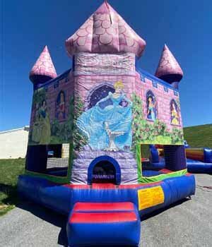 Princess Bouncy Castle for Rent in Lancaster, Harrisburg, and York