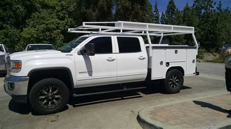 Harbor Service Body and Rack Provide Maximum Storage for GM Work Truck ...